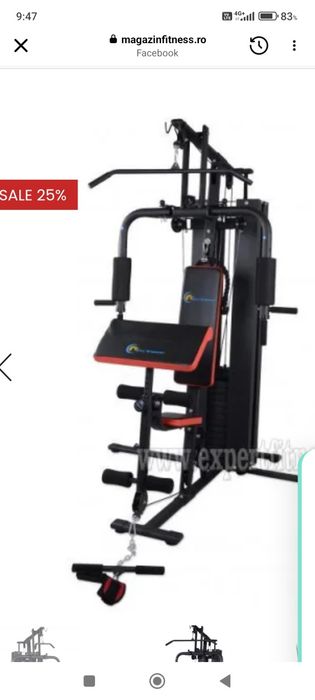 Aparat fitness multifuncțional