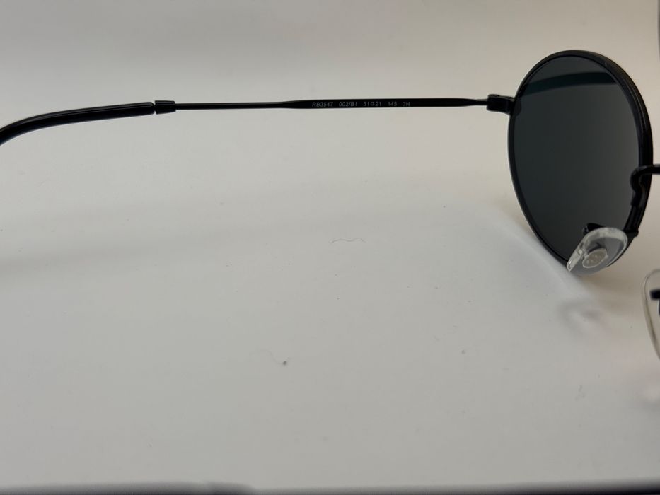 Ochelari de soare RAY BAN 3547 Oval Noi