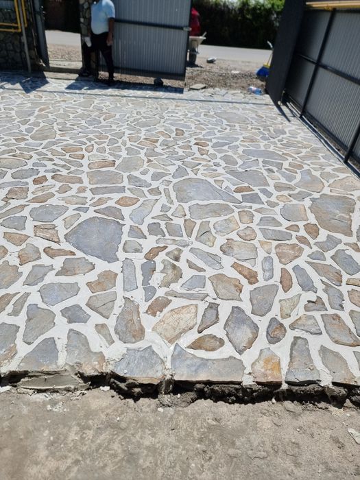 Pavaj din piatra naturala din Grecia