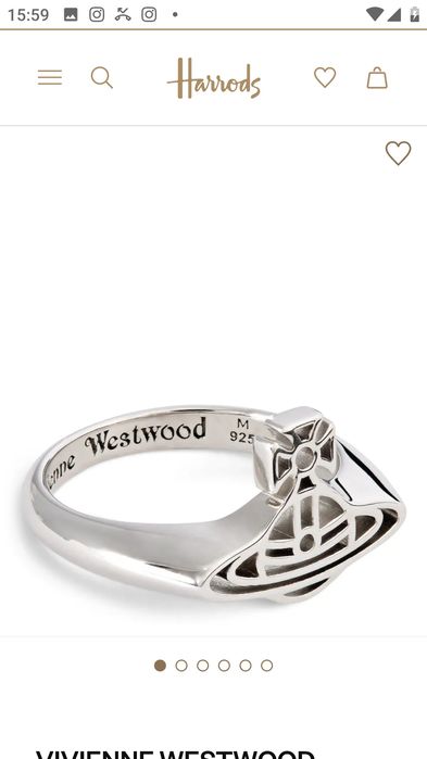 Inel argint Vivienne Westwood xs