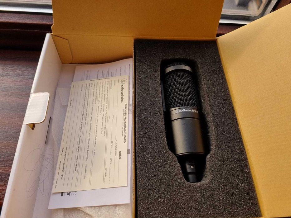 Microfon studio Audio-Technica AT2020 XLR – Ca Nou