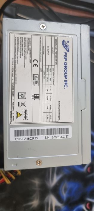 Продам блоки питания на ПК (Б/У И НЕИСПОЛЬЗОВАННЫЕ)