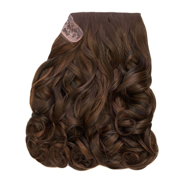 Extensie de păr creț cu clips din o singură bucată, 20" - Culoare #2/5