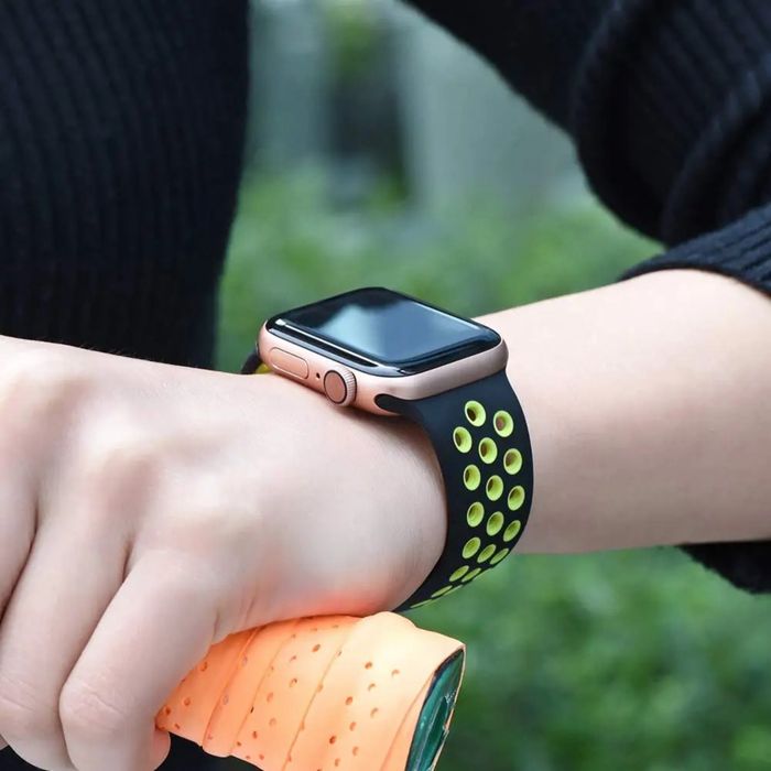 Силиконови каишки Silicone Nike за Apple Watch ULTRA/SE/11/10/9/8/7/6