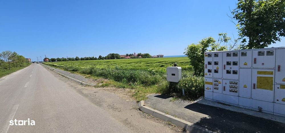 Costinesti , vedere frontala la mare , acces asfaltat, utilități