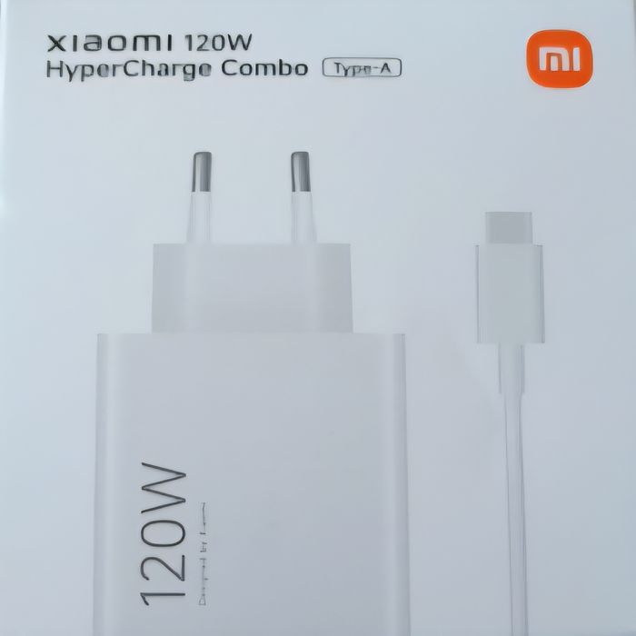 Бързо зарядно 120W за Xiaomi / RedMI / Poco с кабел 6А / 1М