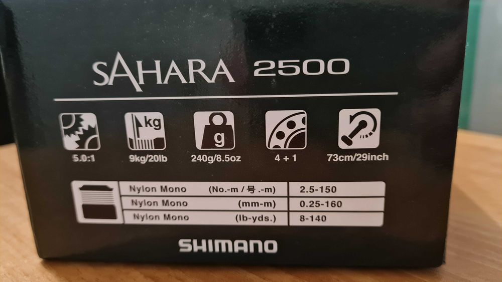 Shimano Sahara 2500 FJ + добавени лагери