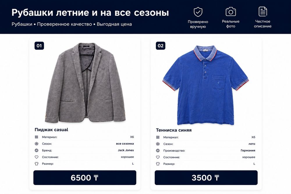 Пиджак и тенниска