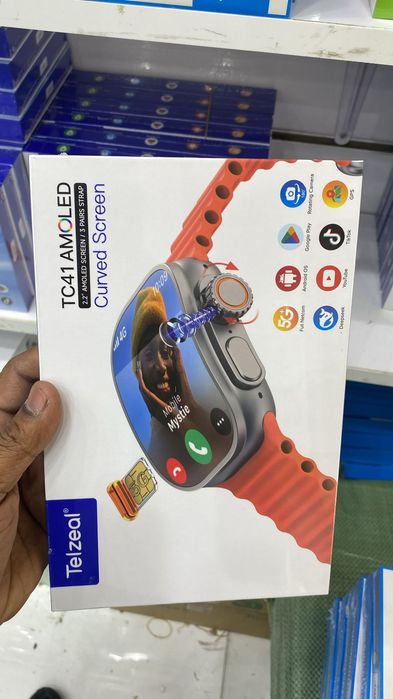 Smart watch internet simkarta barcha ilovani oqiydi