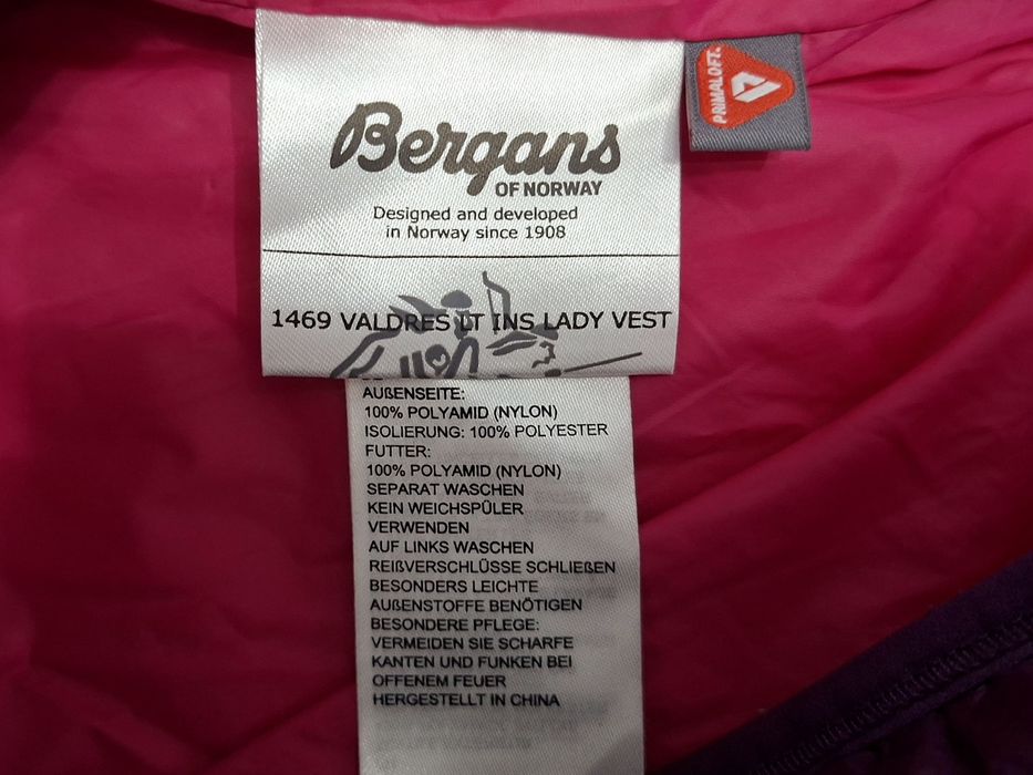 Bergans Primaloft-Ориг. Дамски пухен елек