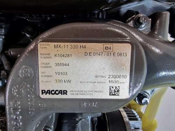 Motor complet DAF MX-11 330 H4 - Piese pentru DAF