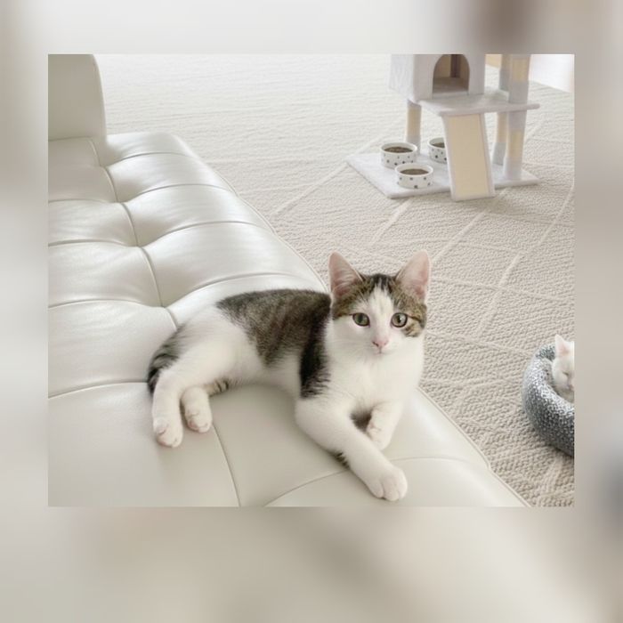 Отдается котёнок девочка 6 мес в хорошие руки