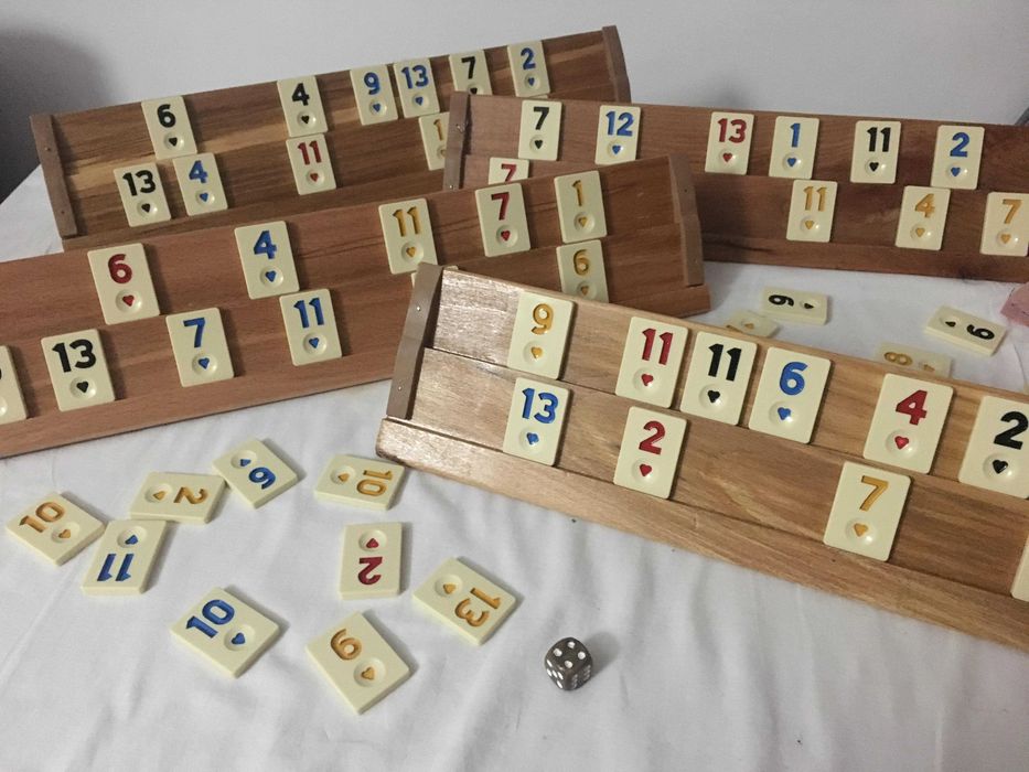 Remi Kervan - Rummy remy lemn masiv. SIGILAT !