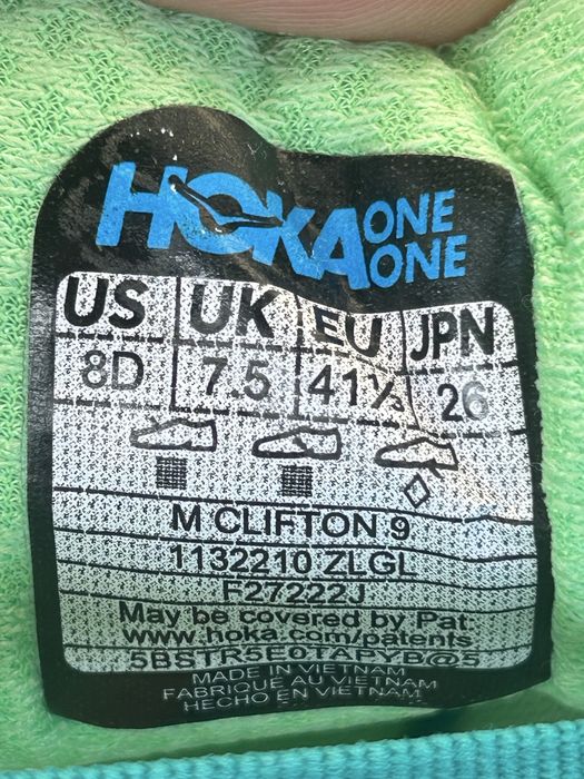 Hoka Clifton 9 nou 41 1/3