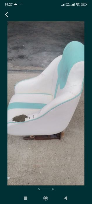 Scaun șalupă tip scoică