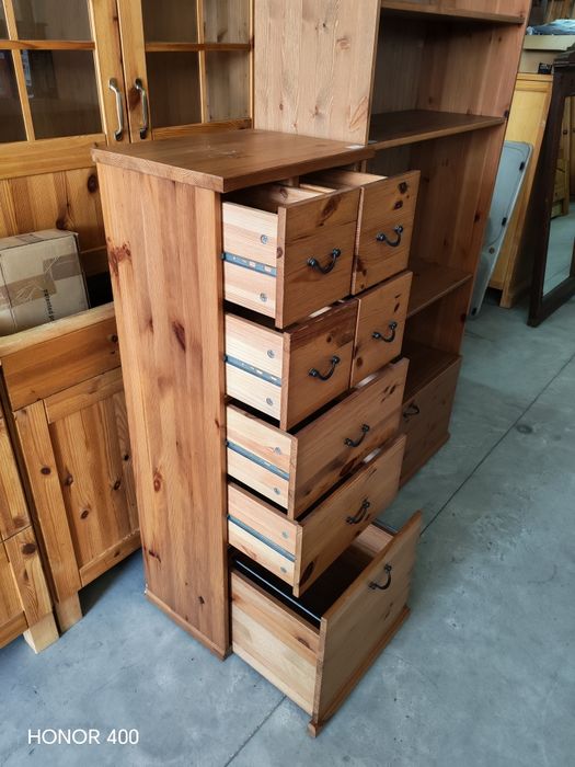 Comoda și biblioteca din Lemn Masiv - Mobila Germania