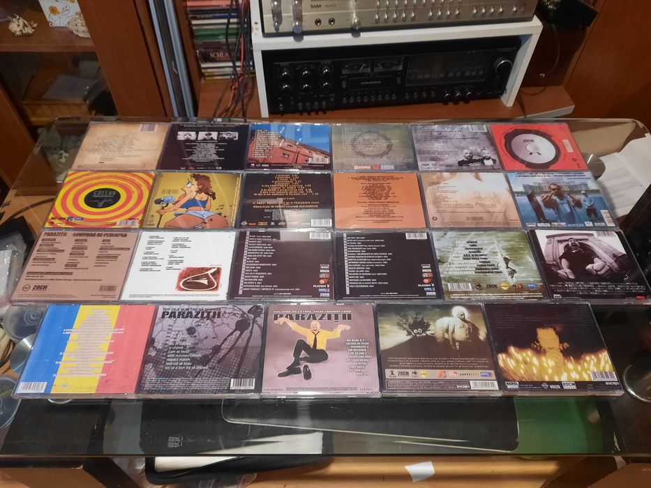 Paraziții hip hop românesc cd-uri audio