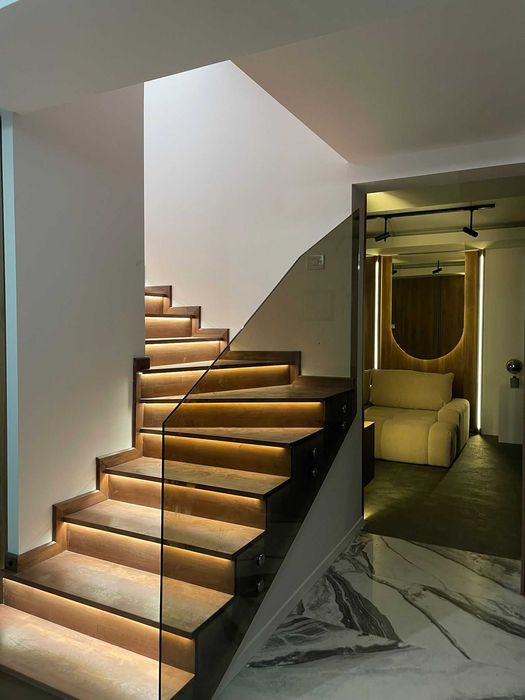 Balustrada de sticla