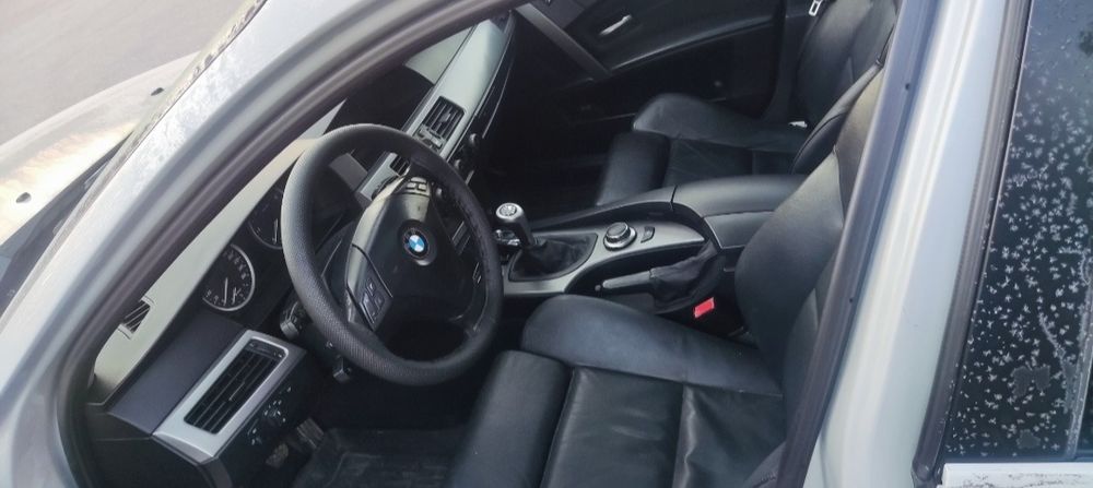 BMW e60 530d-5 Series 3000 Diesel 218 k.c Кожен салон подгрев седалки