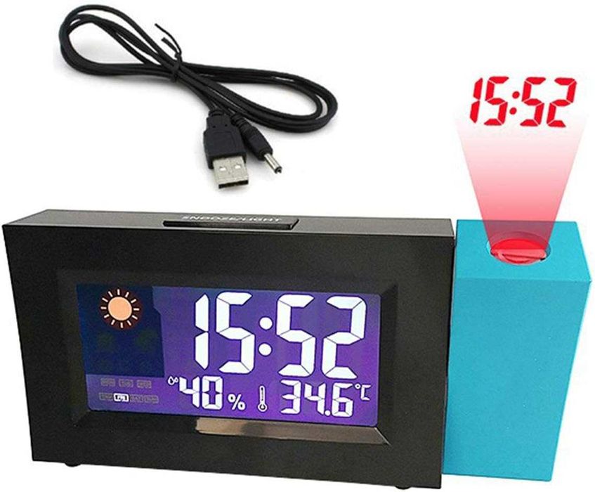 Прожекционен будилник Nicoone