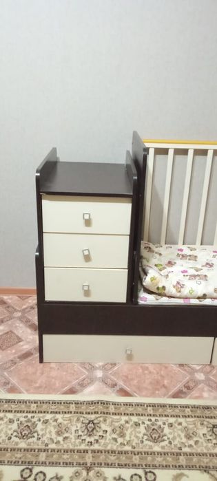 Детский кроват  трансформер