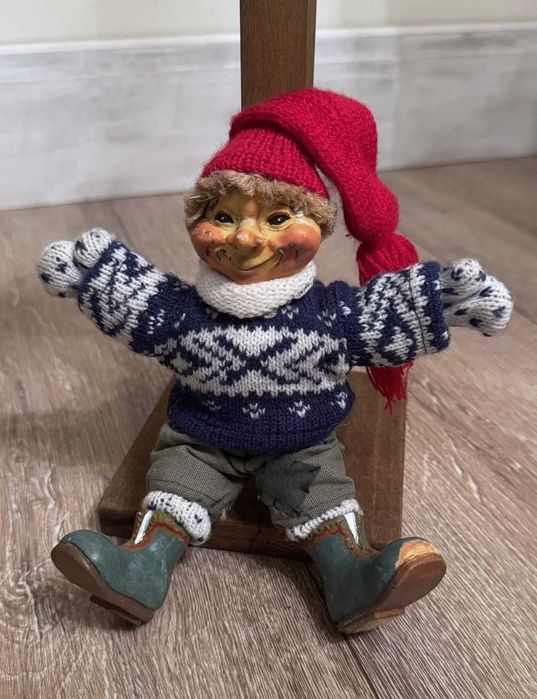 Bebe Norway Paul Bonner– Колекционерски Винтидж Коледен гном!