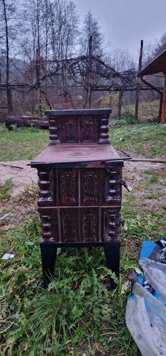 Soba teracota tip cizma in stare buna