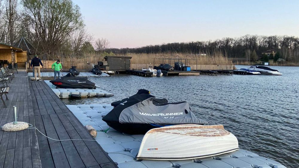 Platforma barca Boat Sliders Platform 550