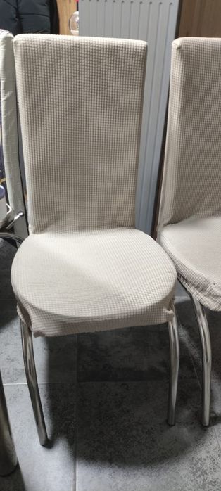 Продам кухонный стол с 6 стульями, б/у