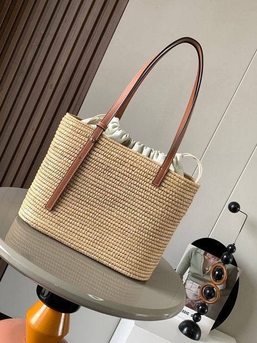 Geanta Loewe Small Square Basket Bag