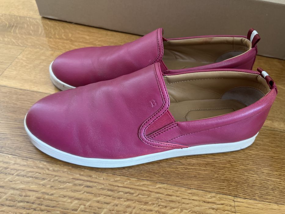 Кожаные Кеды кроссовки Bally оригинал 37.5 размер