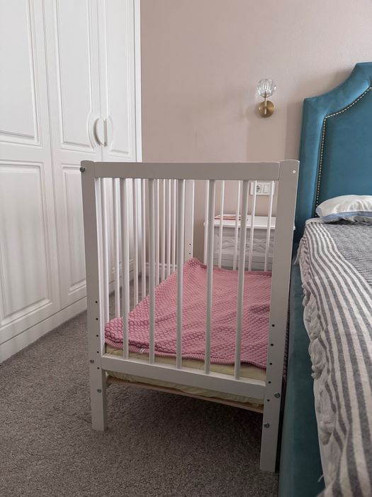 Детская приставная кроватка Фея 100 Polini kids (Россия)