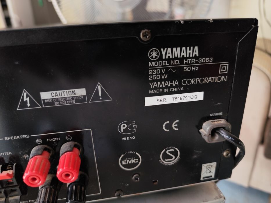 Statie amplificator  yamaha HTR 3063, amplituner, logitech Z5500