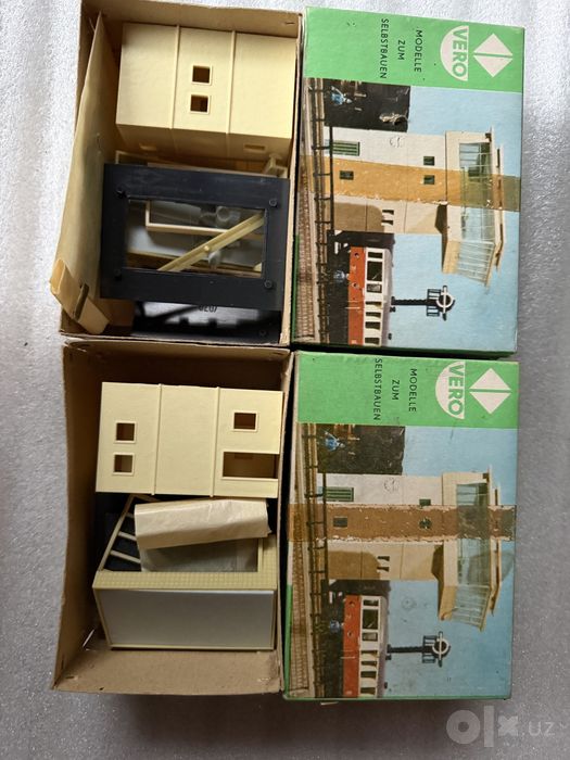 Макетные домики Vero для Piko, Roco Масштаб 1:87