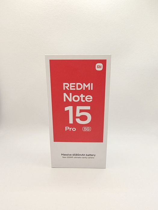 Xiaomi Redmi Note 15 Pro / Black / sigilat / DeluxGSM