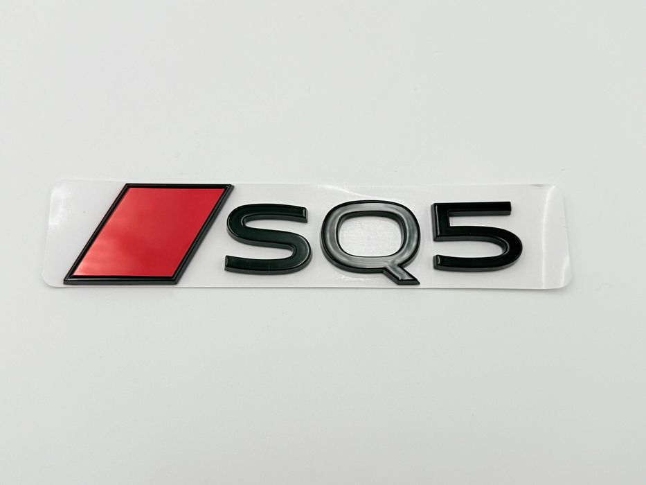 Emblema AUDI SQ5 spate negru NOU