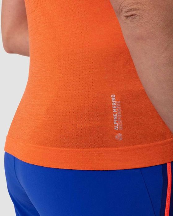 Дамска Мерино тениска Salewa Pedroc Merino – Orangе, Размер 38M, цена 46 €