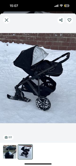 Лыжи на коляску