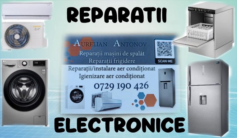 Reparatii mașini de spalat , aer condiționat , mașini de spalat vase