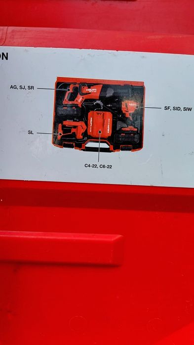 Hilti Куфари за машини Nuron