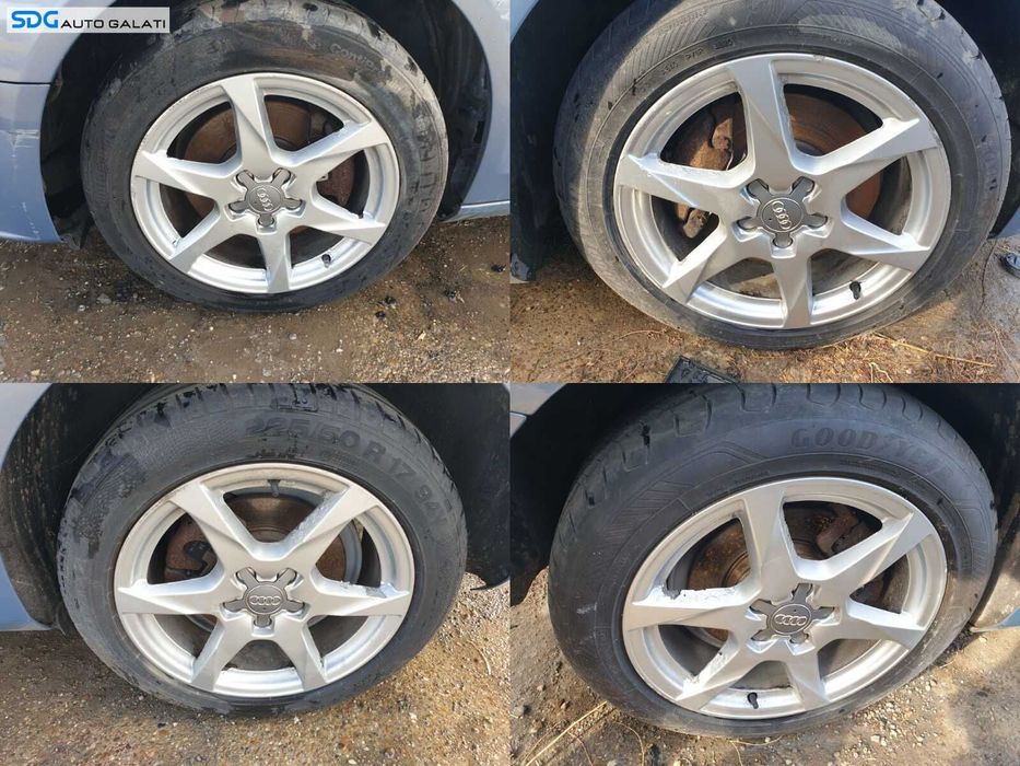 Set 4 Jante Roti Aliaj 5x112 7,5Jx17H2 ET45 225 50 17 R17 Audi A4 B8 2008 - 2015 [C1839]