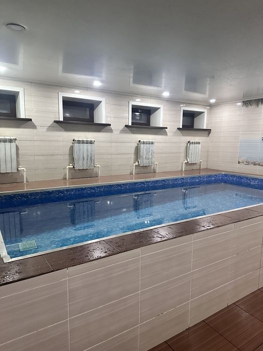 Сауна с бассейном