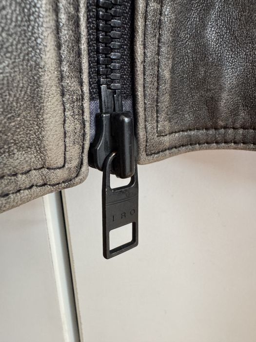 Geaca de piele IRO Paris XL noua