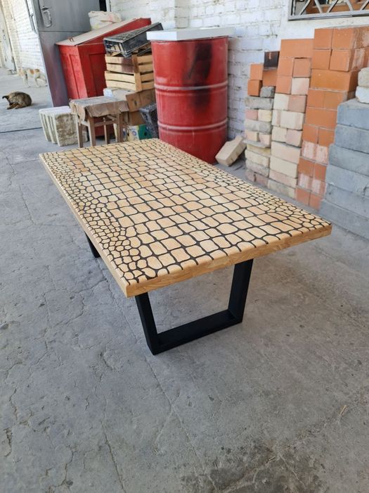 Продаются столы в стиле  лофт вьетнамский каучук массив
Размер 120* 60