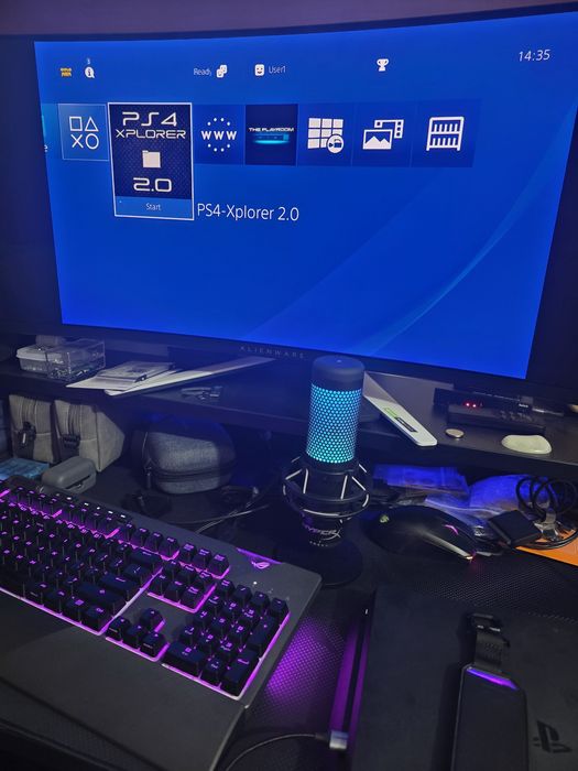 PS4 Slim Modat FW9.00 + controller