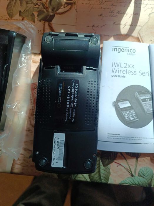 Terminal wireless pentru carduri de credit Ingenico iWL250 nou