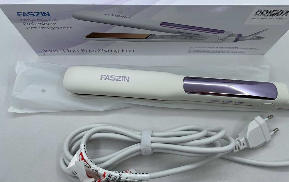 Placa de indreptat parul 2 in 1, Faszin F100
