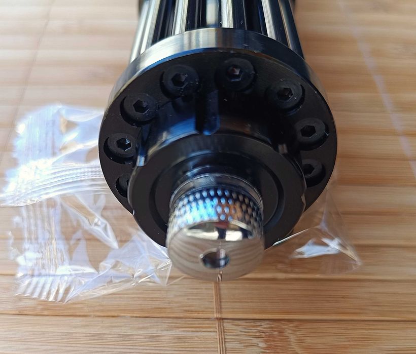 Мощен лазер 50000mw 450nm Gatling Burning / 5 приставки /