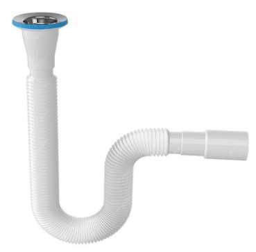 Сифон для раковины литой 1209 NOVA