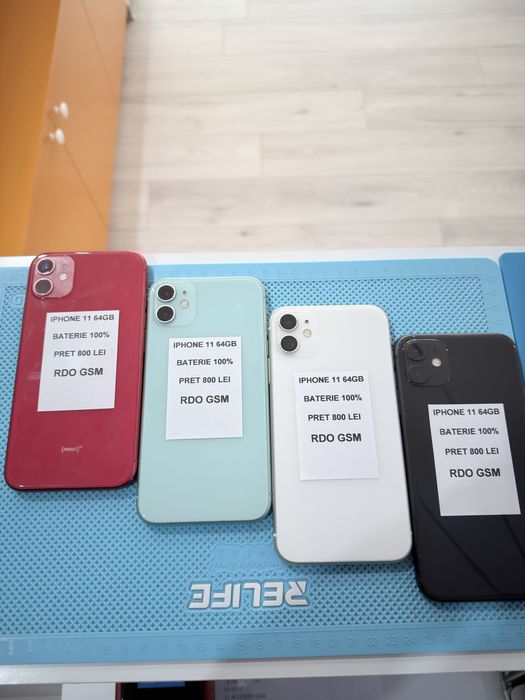 Iphone 11 64Gb Neverlock/Garantie 100% Baterie